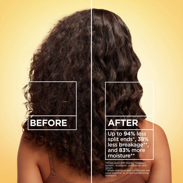 Garnier Whole Blends Honey Treasures Repairing Shampoo and Conditioner - 12.5 fl oz/2ct