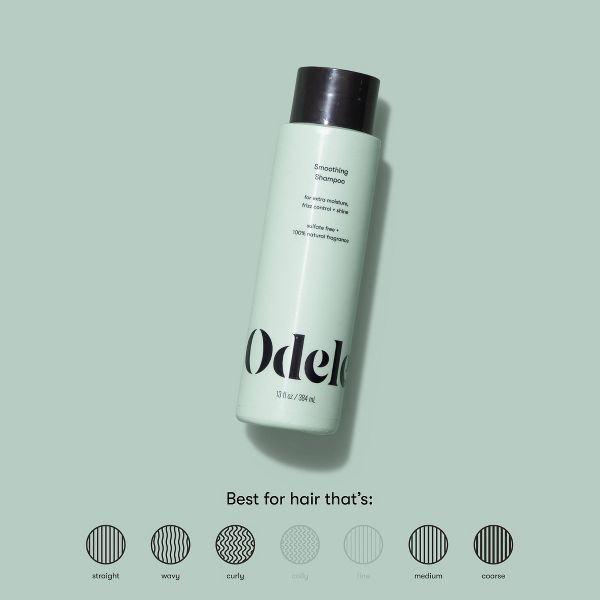 Odele Bulk Smoothing Shampoo for Frizz Control + Shine - 32oz