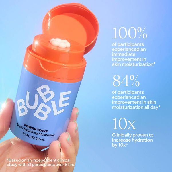 Bubble Skincare Power Wave Super Hydrating Face Moisturizer - 1.7 fl oz