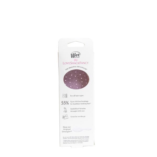LoveShackFancy x Target – WetBrush Ribbon Rosa Mini OG Detangler Brush Sterling Dusk