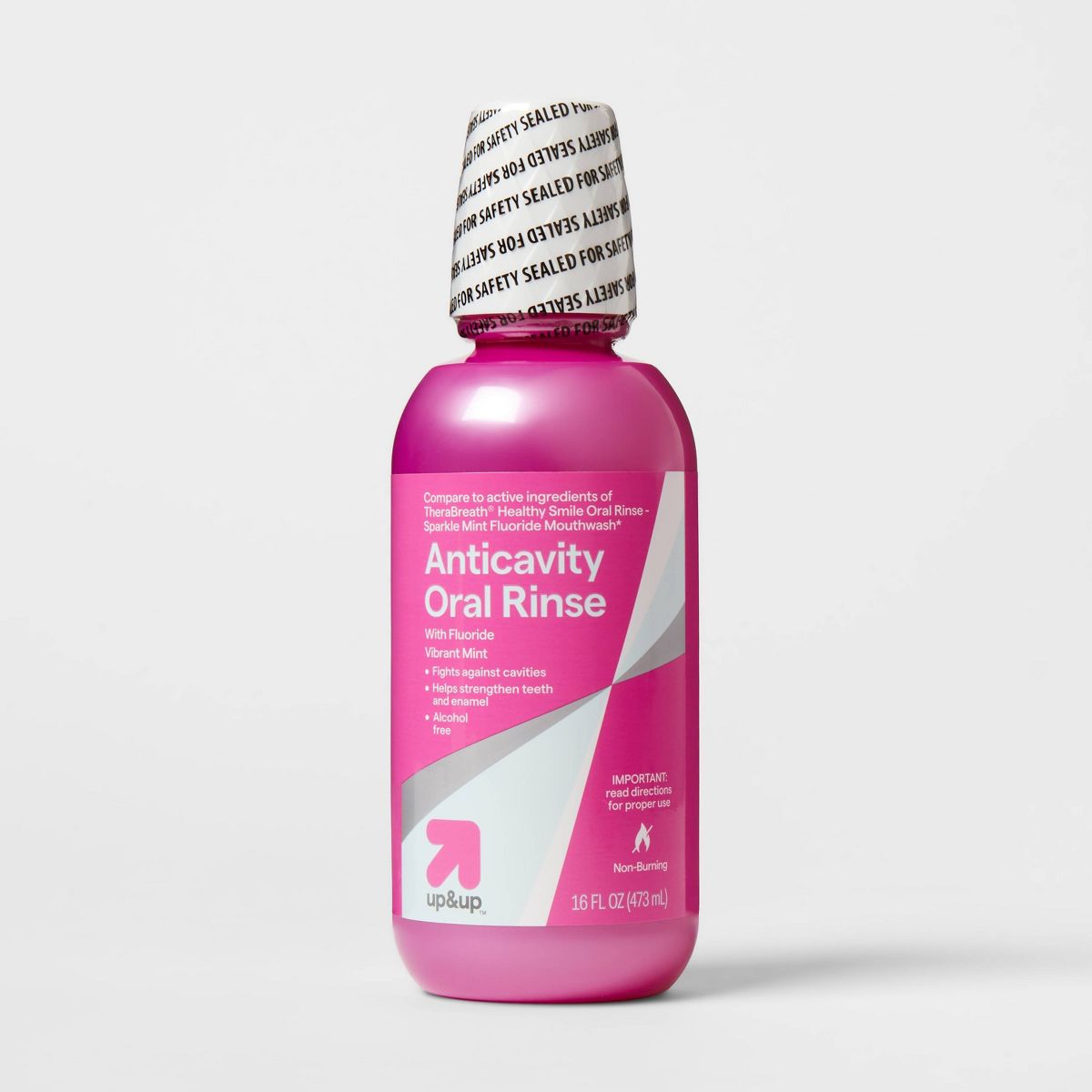 Anticavity Fluoride Oral Rinse Mouthwash - 16 fl oz - up&up™