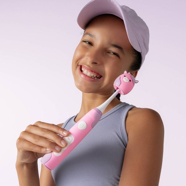 ORDO Sonic Kids Squishmallows Patty Rechargeable Electric Toothbrush - Pink