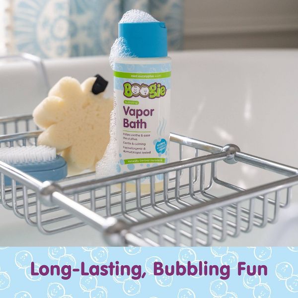 Boogie Bubbling Vapor Bath Mint Eucalyptus - 10 fl oz