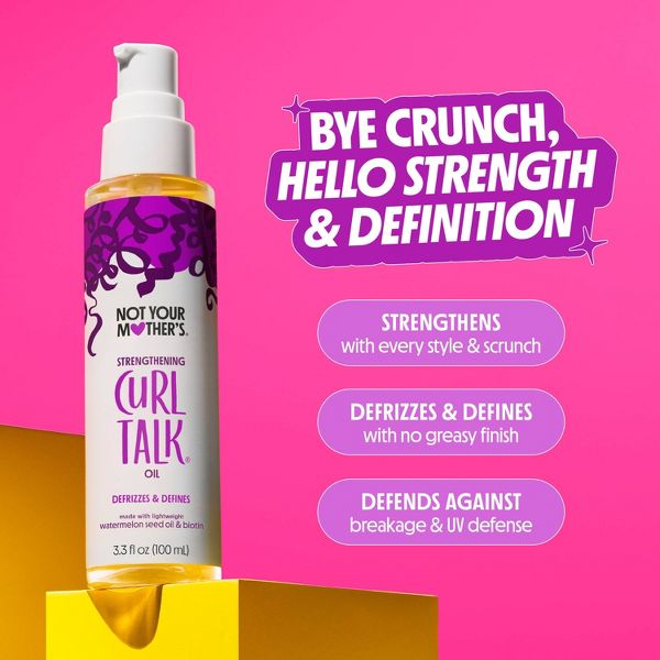 Not Your Mother's Curl Talk Strengthening Oil -3.3oz