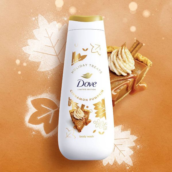 Dove Beauty Limited Edition Fall Holiday Treat Body Wash - Cinnamon Pumpkin Pie - 20 fl oz