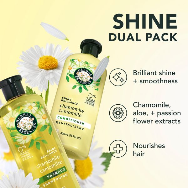 Herbal Essences Classic Shine - Chamomile Shampoo and Conditioner Set - 27 fl oz