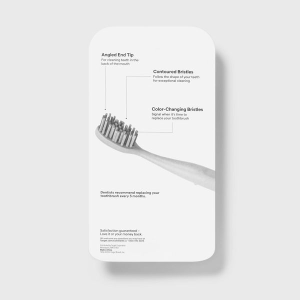 Deep Clean Soft Toothbrush - up&up™