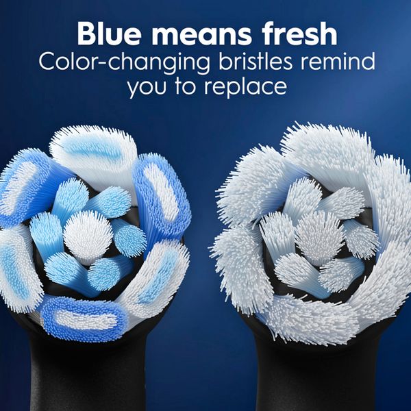 Oral-B iO Ultimate Clean Replacement Brush Heads - Black - 4ct