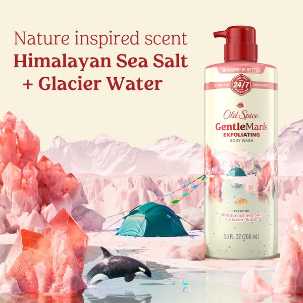 Old Spice GentleMan's Blend Exfoliating Body Wash - Himalayan Sea Salt - 26 fl oz