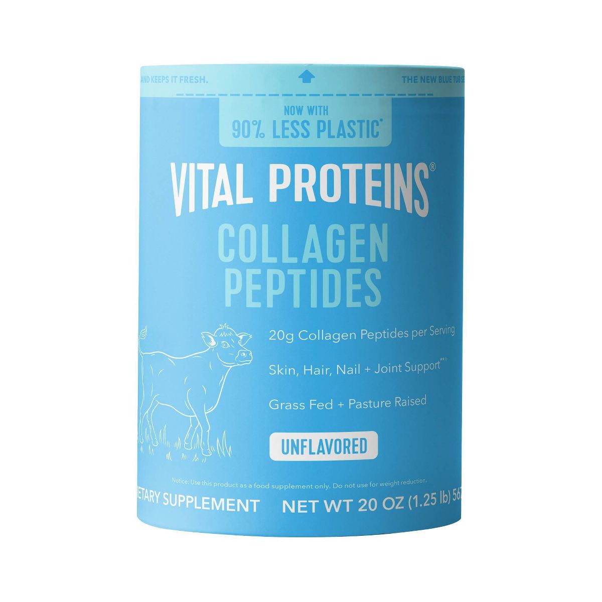 Vital Proteins Collagen Peptides Unflavored Powder - 10oz