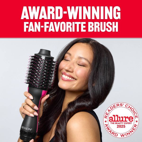 Revlon One-Step Volumizer Hair Dryer and Hot Air Brush - Black