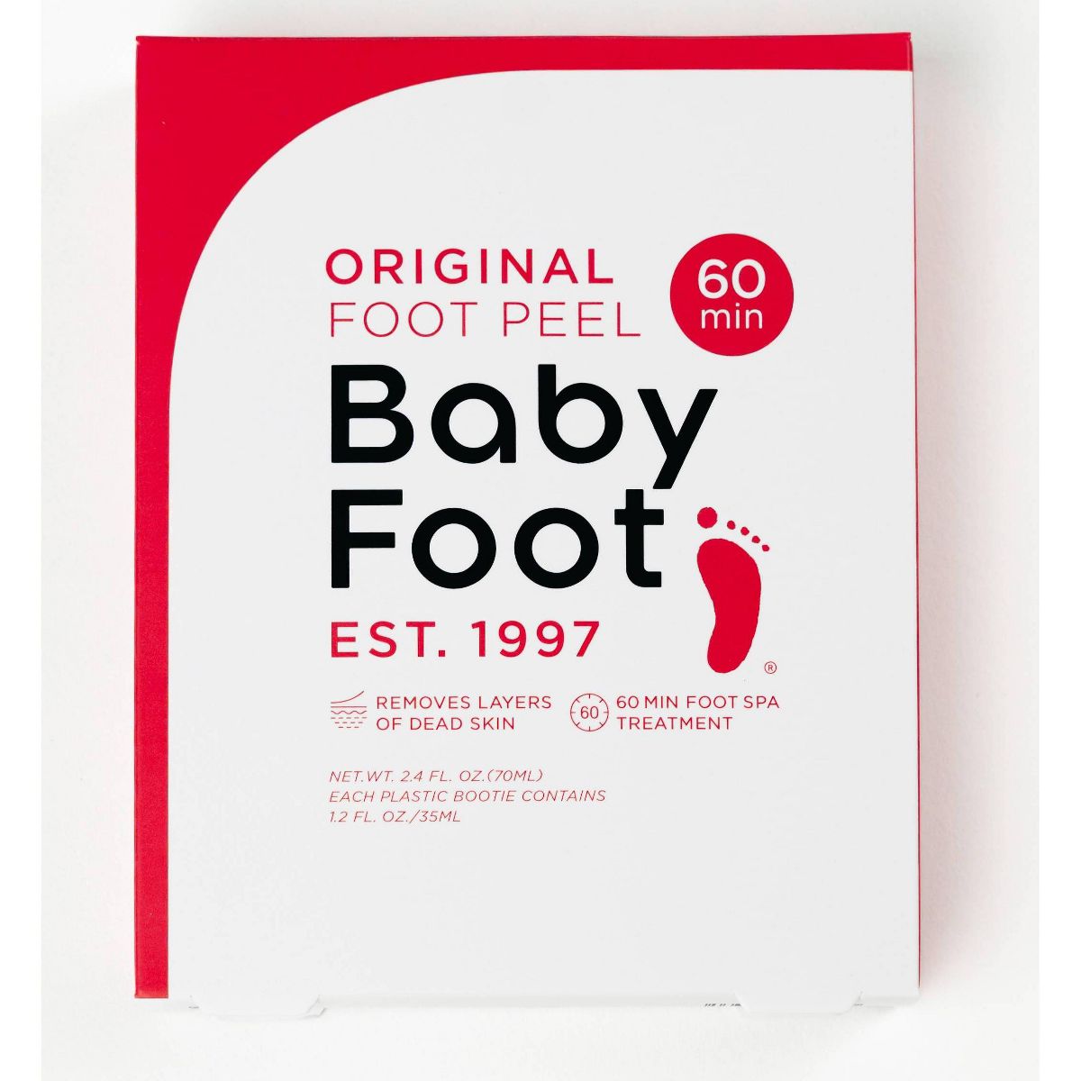 Baby Foot Original Exfoliation Foot Peel - Lavender - 2.4 fl oz