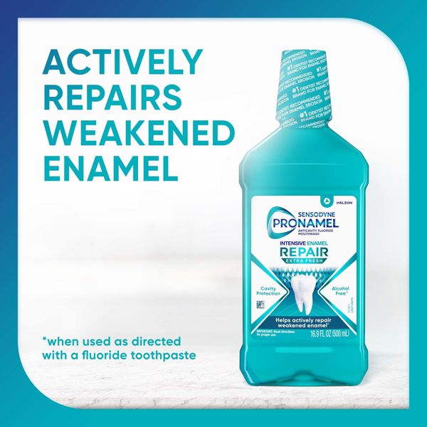 Sensodyne Pronamel Intensive Enamel Repair Mouthwash - 16.9 fl oz/3pk