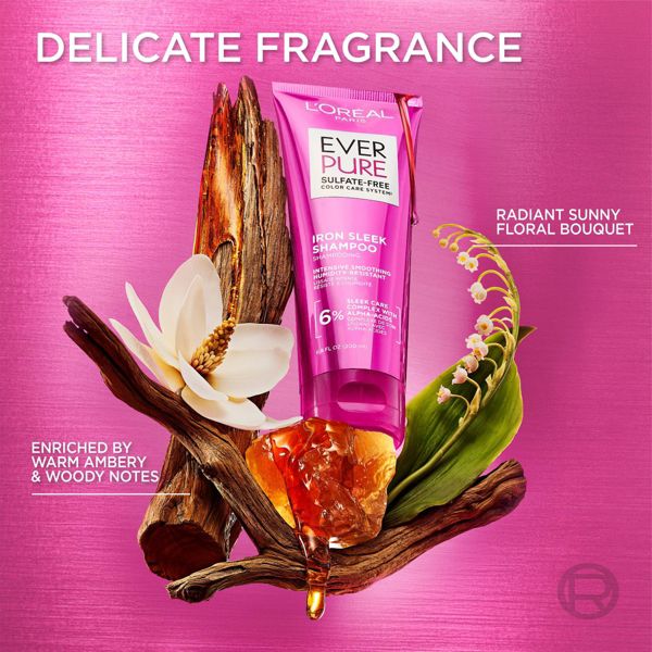 L'Oreal Paris EverPure Sulfate Free Iron Sleek Smoothing Conditioner - 6.8 fl oz