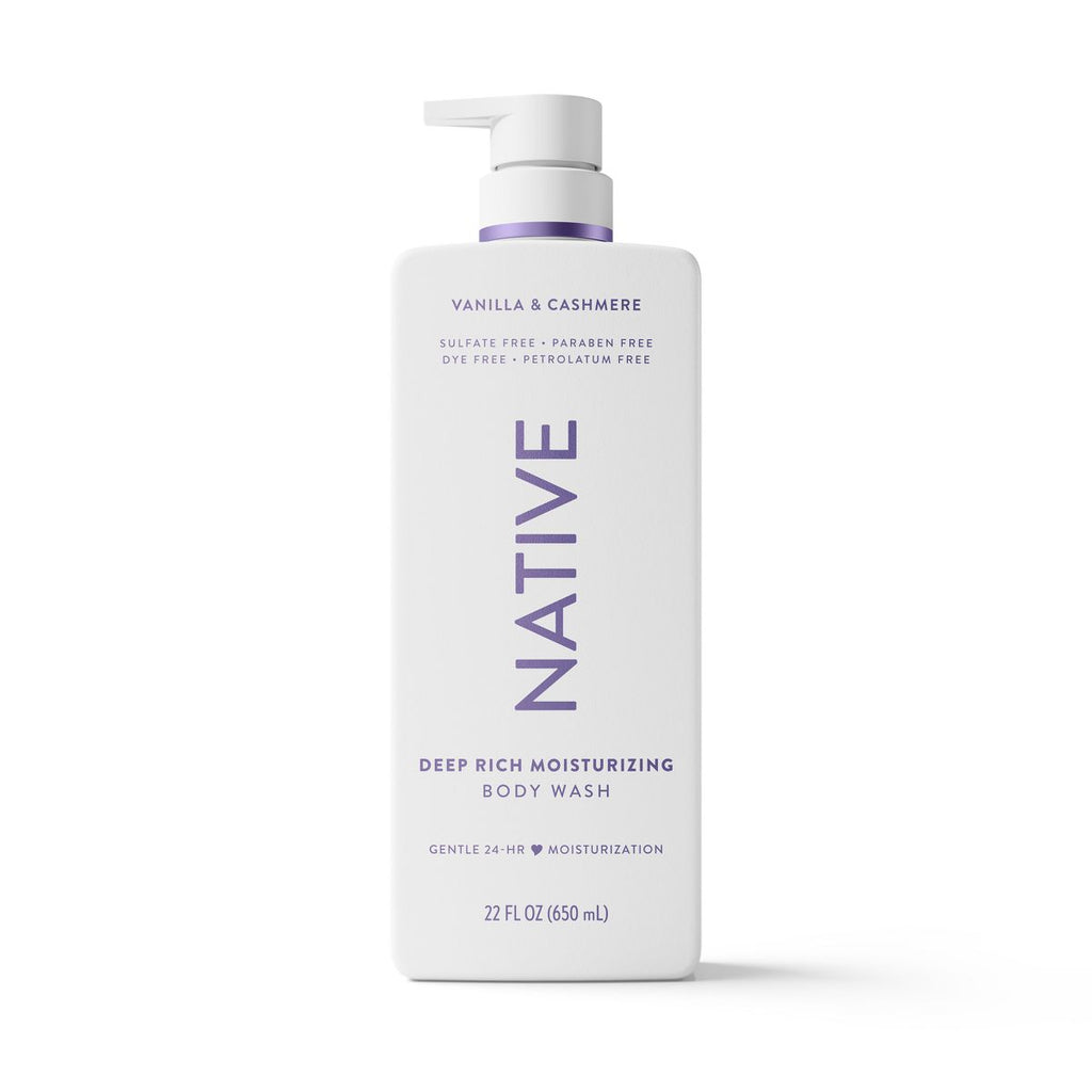 Native Moisturizing Bodywash - Vanilla & Cashmere - 22 fl oz