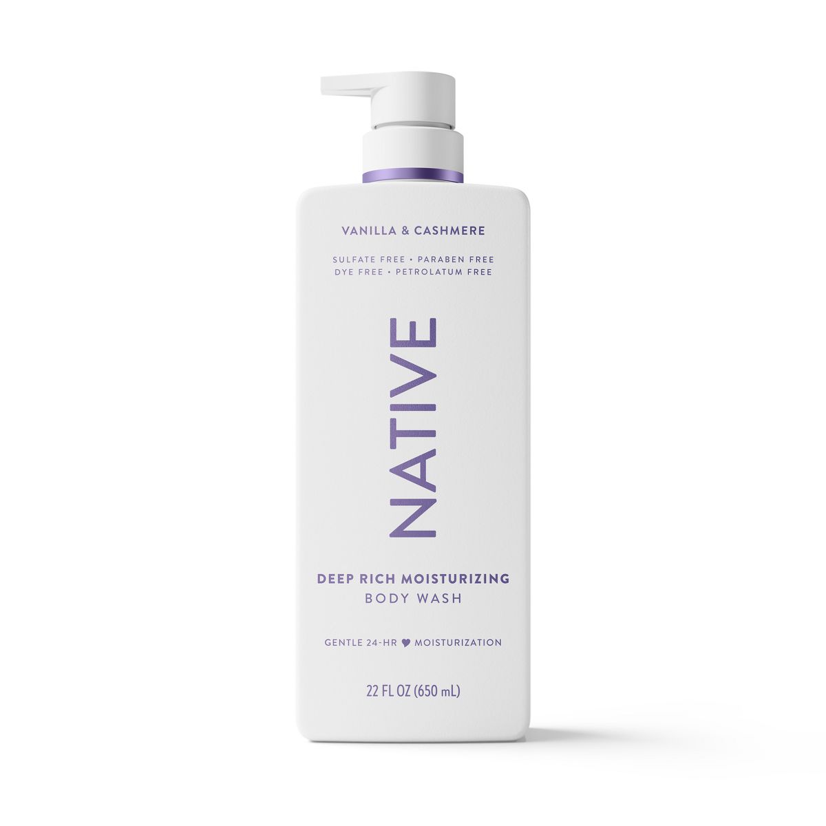 Native Moisturizing Bodywash - Vanilla & Cashmere - 22 fl oz