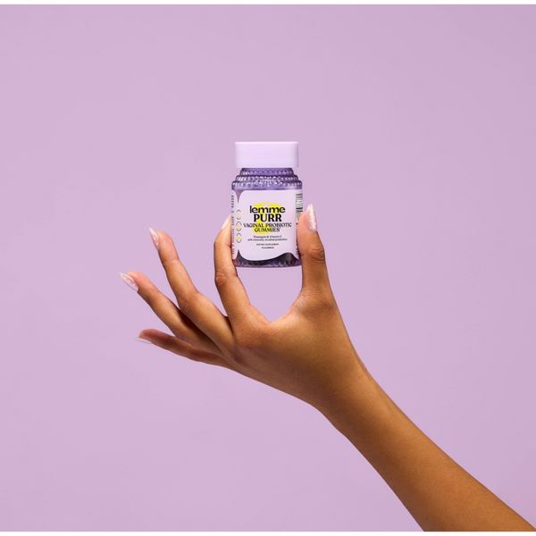Lemme Purr Vaginal Probiotic Gummies - pH & Odor Support - Pineapple & Vitamin C - Pineapple Flavored - 14ct
