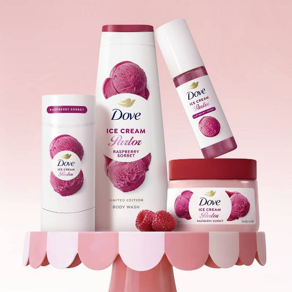 Dove Beauty Ice Cream Parlor Body Wash - Raspberry Sorbet - 20 fl oz