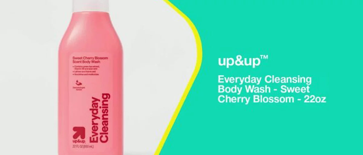 Everyday Cleansing Body Wash - Sweet Cherry Blossom - 22 fl oz - up&up™