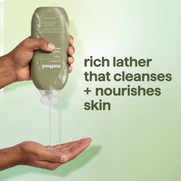 Method Men Body Wash Juniper Sage - 18 fl oz
