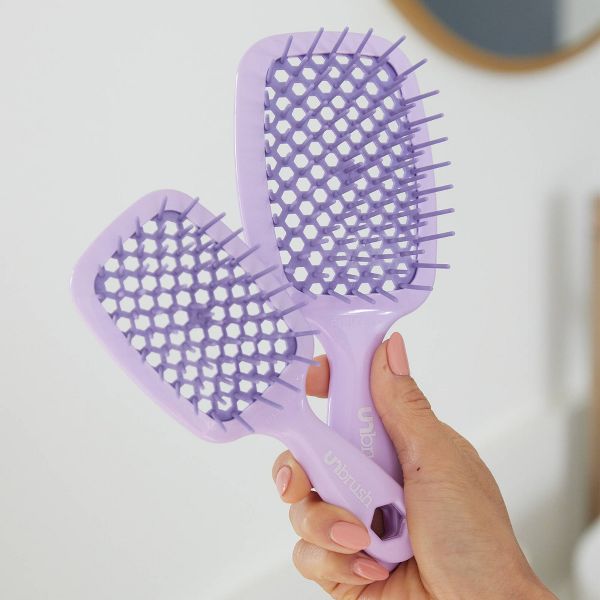 UNbrush Detangler Hair Brush - Cherry Blossom
