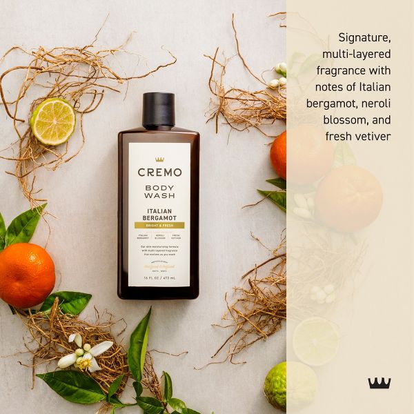 Cremo Italian Bergamot Body Wash - 16 fl oz