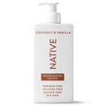 Native Body Lotion Pump - Coconut & Vanilla - 16.5 fl oz