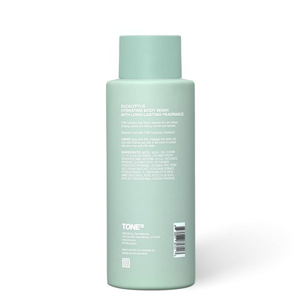 TONE Long-Lasting Fragrance Hydrating Body Wash - Eucalyptus - 500ml