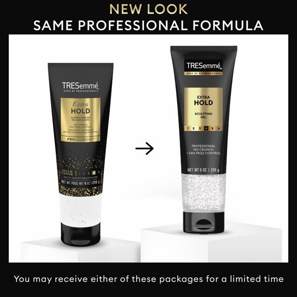 Tresemme Extra Hold Alcohol-Free Hair Gel for 24-Hour Frizz Control - 9oz