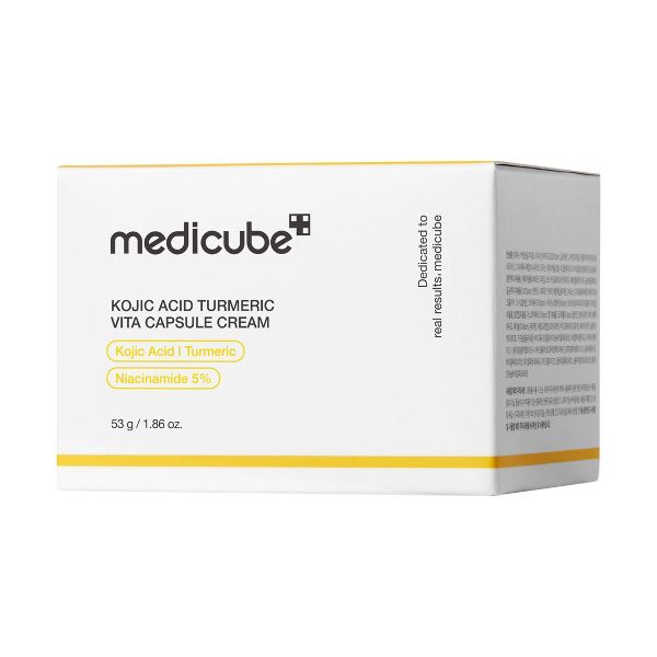 medicube Kojic Acid Turmeric Vita Capsule Cream Face Moisturizer - 53g