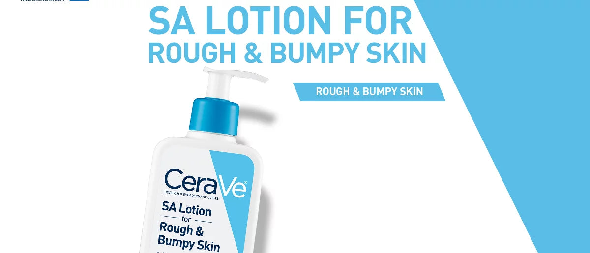 CeraVe SA Body Lotion for Rough and Bumpy Skin - Fragrance Free - 8 fl oz