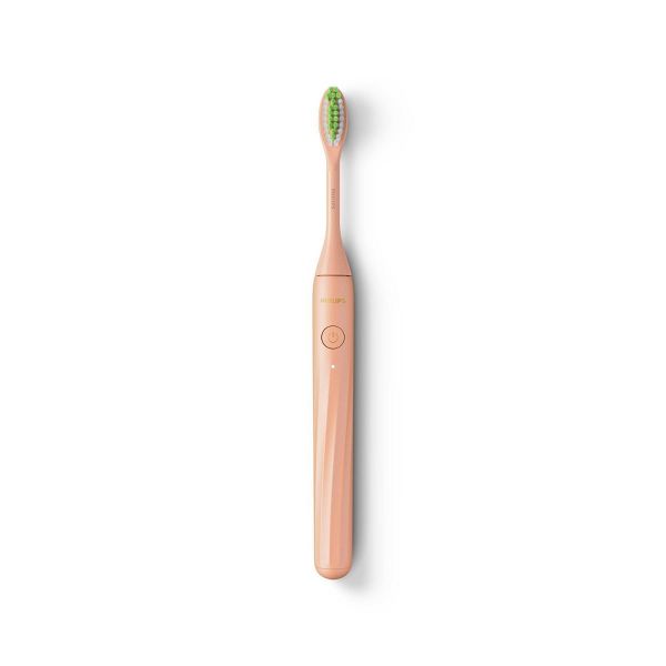 Philips One by Sonicare Rechargeable Electric Toothbrush Model HY1200/25 with Brush Head - Champagne