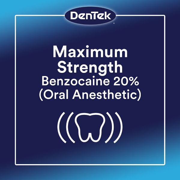 DenTek Pain Relief Kit for Oral Pain + Toothaches - 50 Treatments