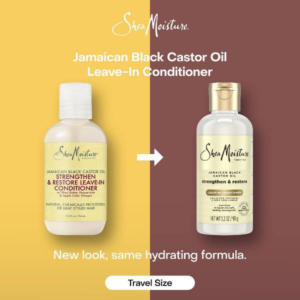 SheaMoisture Jamaican Black Castor Hair Oil Reparative Leave-In Conditioner - 11.5 fl oz