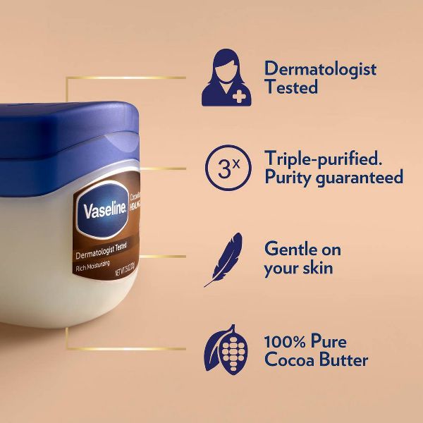 Vaseline Cocoa Butter Healing Petroleum Jelly - 13oz