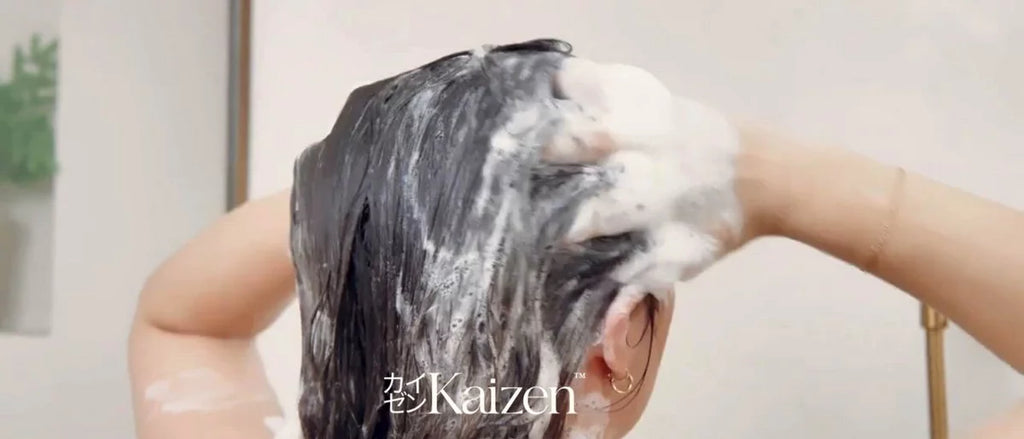 NATURELAB. TOKYO Kaizen Damage Repair Shampoo – Strengthening + Deep Hydration, Soft + Healthy Hair, 11.5 oz