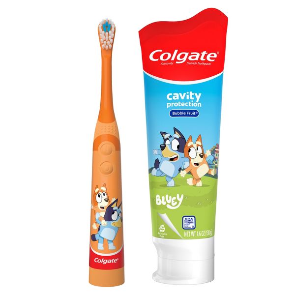 Colgate Kids' Bluey Toothbrush & Toothpaste Gift Set - 2ct