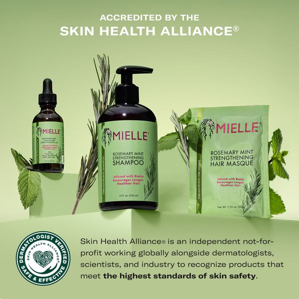 Mielle Organics Rosemary Mint Scalp & Strengthening Hair Oil - 2 fl oz