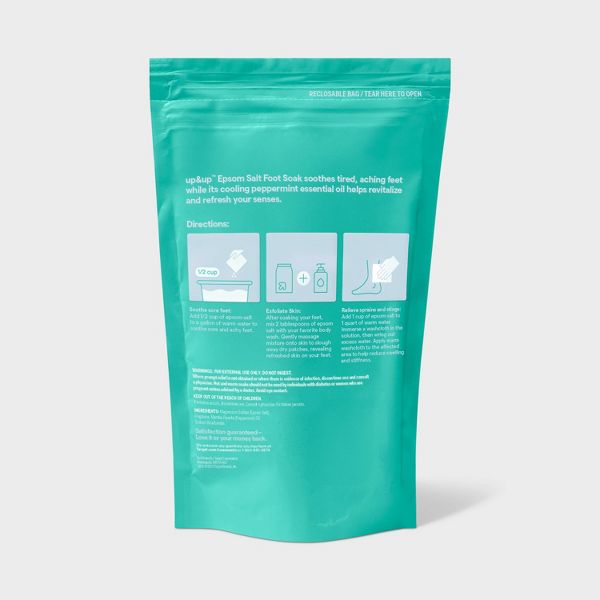 Epsom Salt - Peppermint Scent - 2lb - up&up™