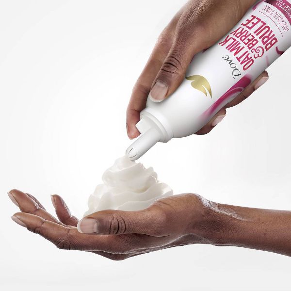 Dove Beauty Whipped Shower Foam - Oat Milk & Berry Brulee - 10.3oz