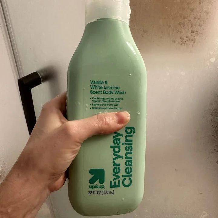 Everyday Cleansing Body Wash - Vanilla & White Jasmine - 22 fl oz - up&up™