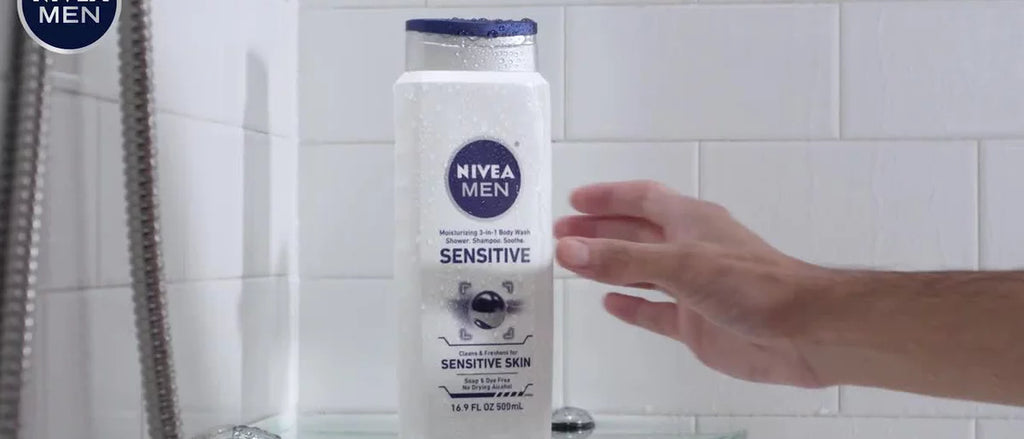 Nivea Men Sensitive Body Wash with Bamboo Extract - 16.9 fl oz