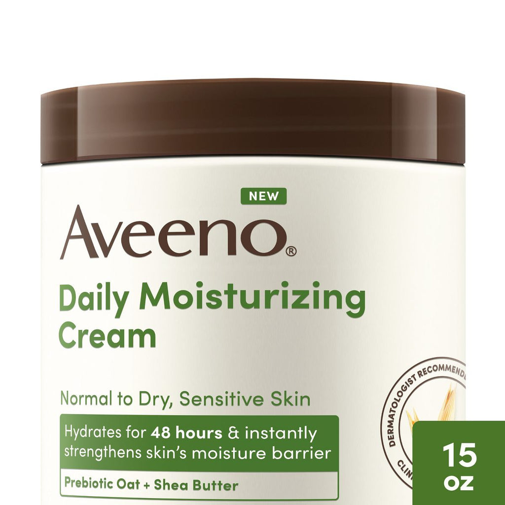 Aveeno Daily Moisturizing Cream - Fragrance Free - 15oz