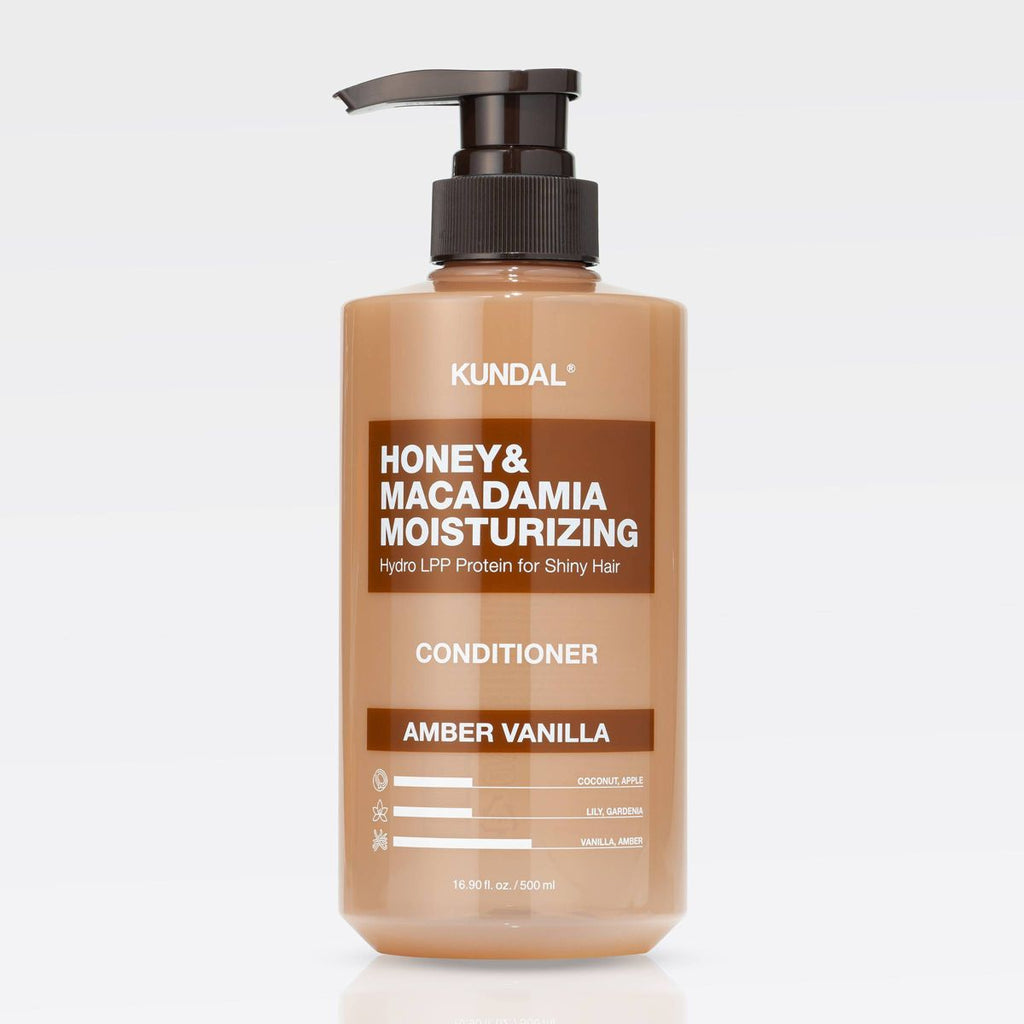 KUNDAL Honey & Macadamia Moisturizing Conditioner - Amber Vanilla - 16.90 fl oz