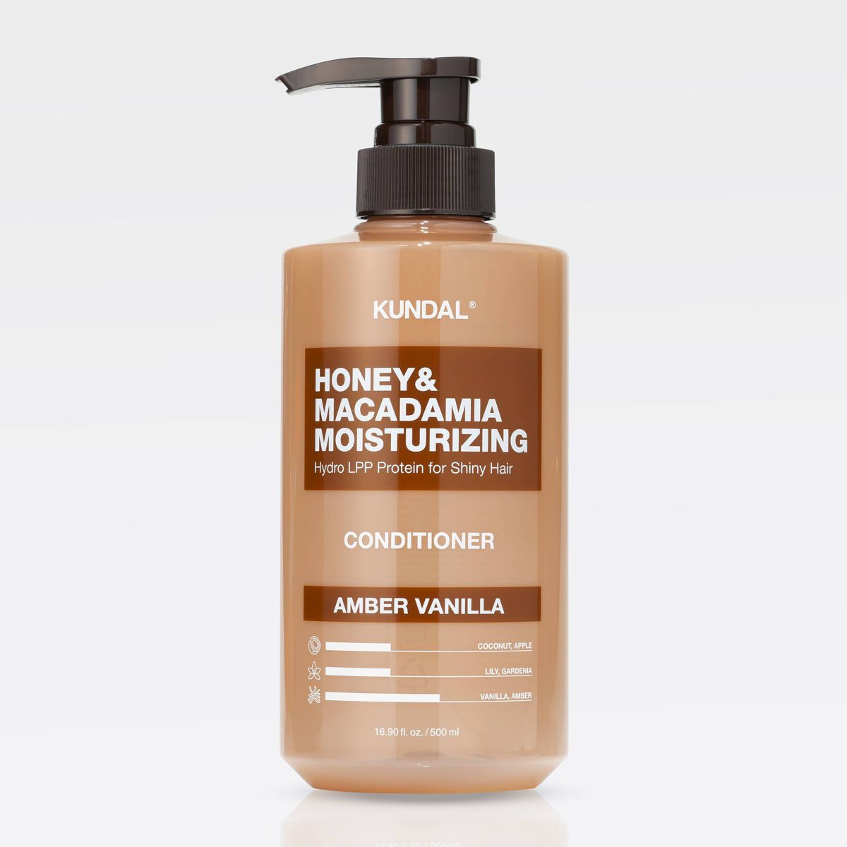 KUNDAL Honey & Macadamia Moisturizing Conditioner - Amber Vanilla - 16.90 fl oz