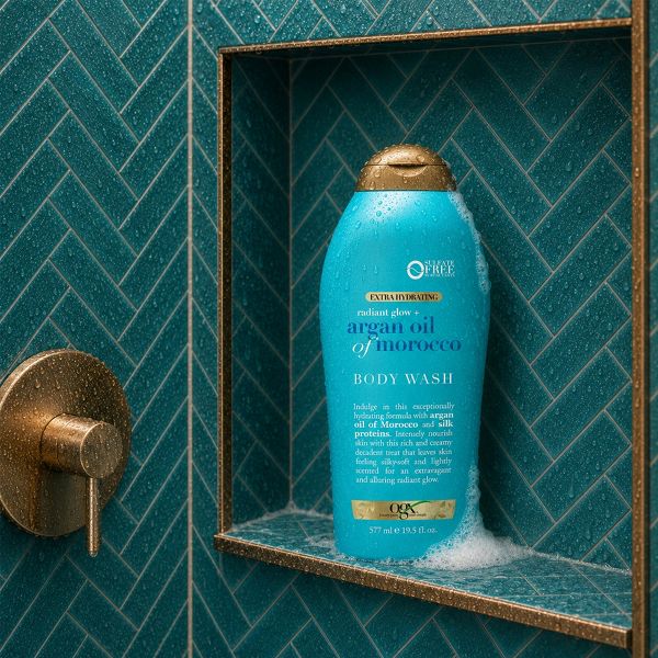 OGX Radiant Glow Argan Oil of Morocco Body Wash - 19.5 fl oz