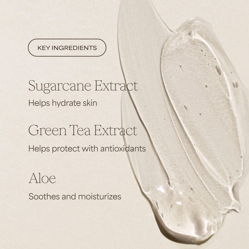 Raw Sugar Gentle and Hydrating Body Wash - Green Tea Aloe Soother - 20 fl oz