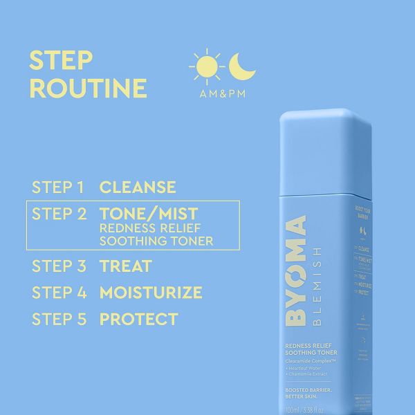 BYOMA Blemish Relief Soothing Mist Facial Toner - 3.38 fl oz