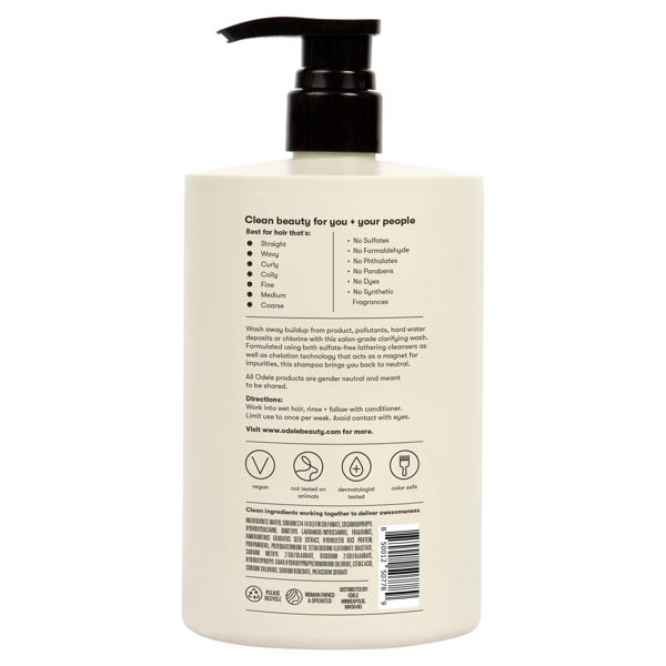 Odele Bulk Clarifying Shampoo for Buildup Removal for All Hair Types - 32 fl oz