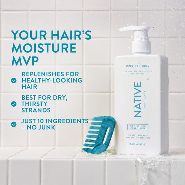Native Ocean Timber Moisturizing Conditioner - 16.5 fl oz